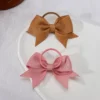 Ribbon Pigtail Hair Bows 5