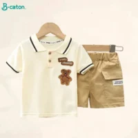 Cotton Short sleeve Suit 1