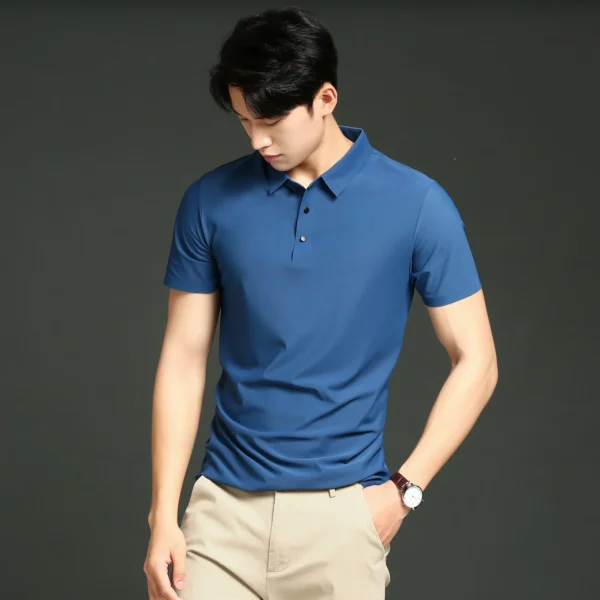 Breathable Short Sleeves POLO Shirts 1