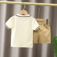 Cotton Short sleeve Suit 2