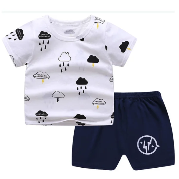 Summer Sets Cute T-shirt + Shorts 1