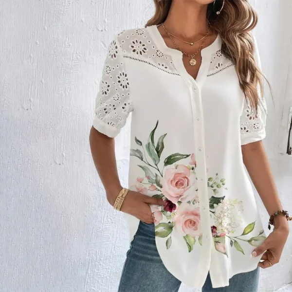 Casual Lace Blouse 1