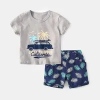 Summer New Tracksuit Kids 2 PC Set 1