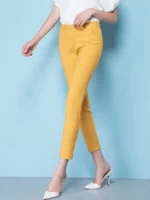 High Waist Elastic Pencil Pants 2